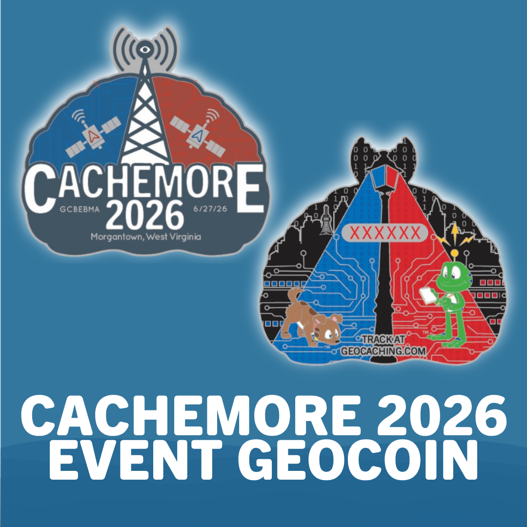 CacheMore 2026 Event Geocoin