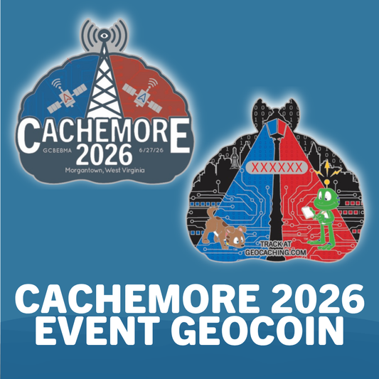 CacheMore 2026 Event Geocoin