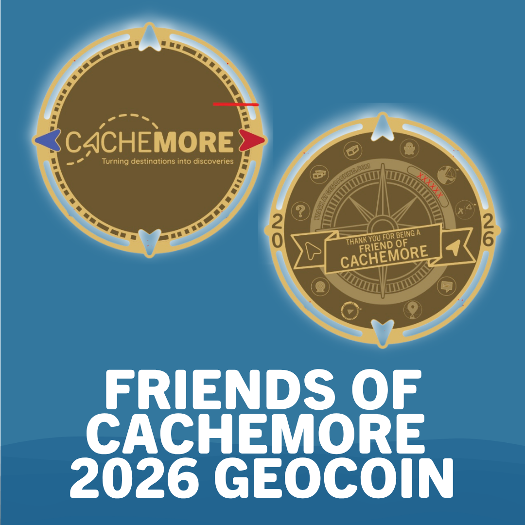 Friend of Cachemore 2026 Geocoin